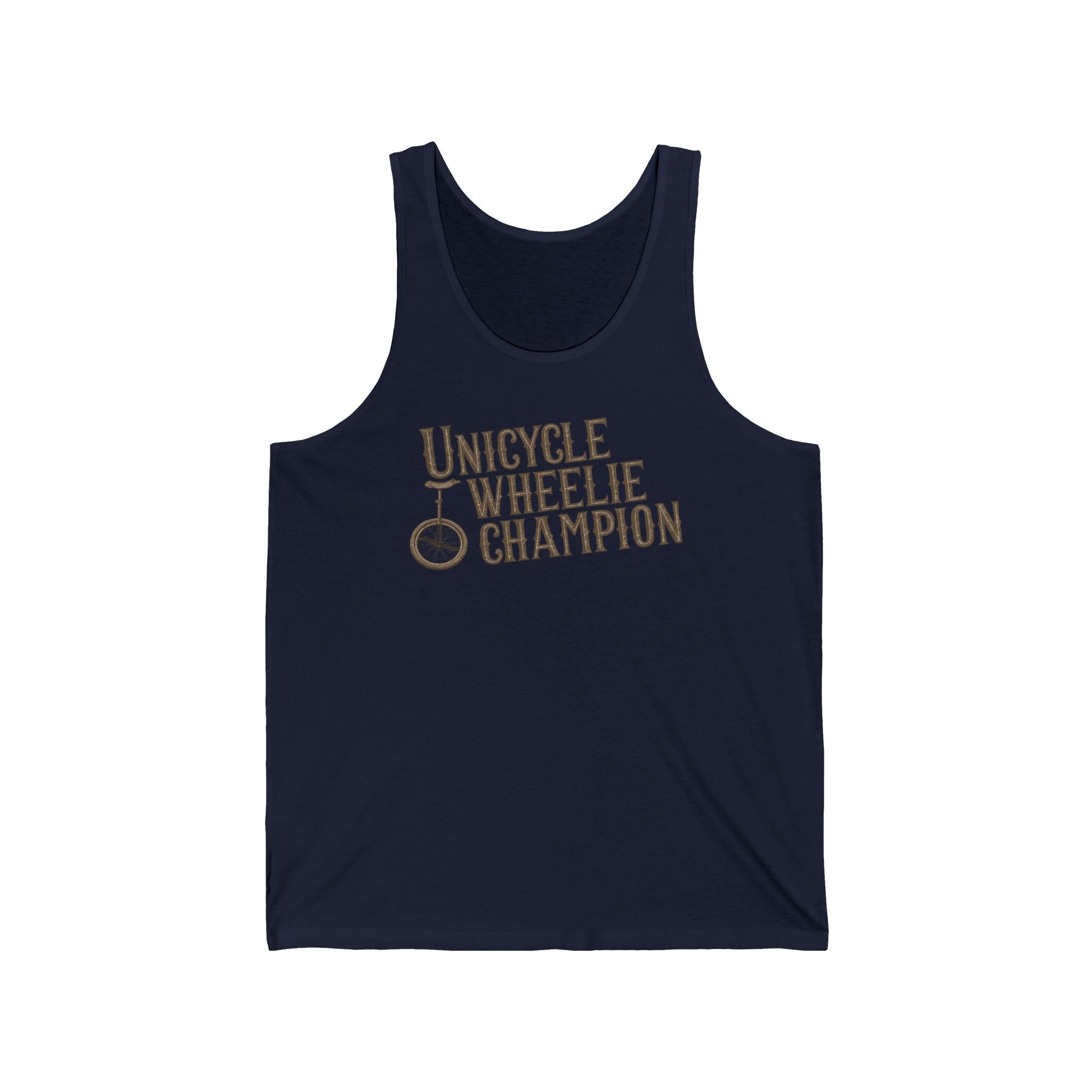 Unicycle Wheelie Champion  - Unisex Tank