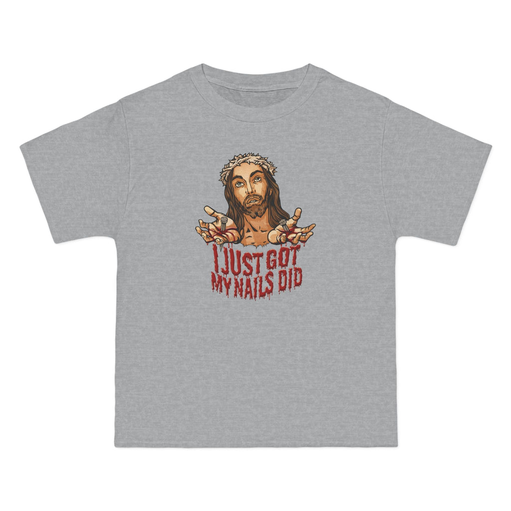 I Just Got My Nails Did - Men's Heavyweight T-Shirt