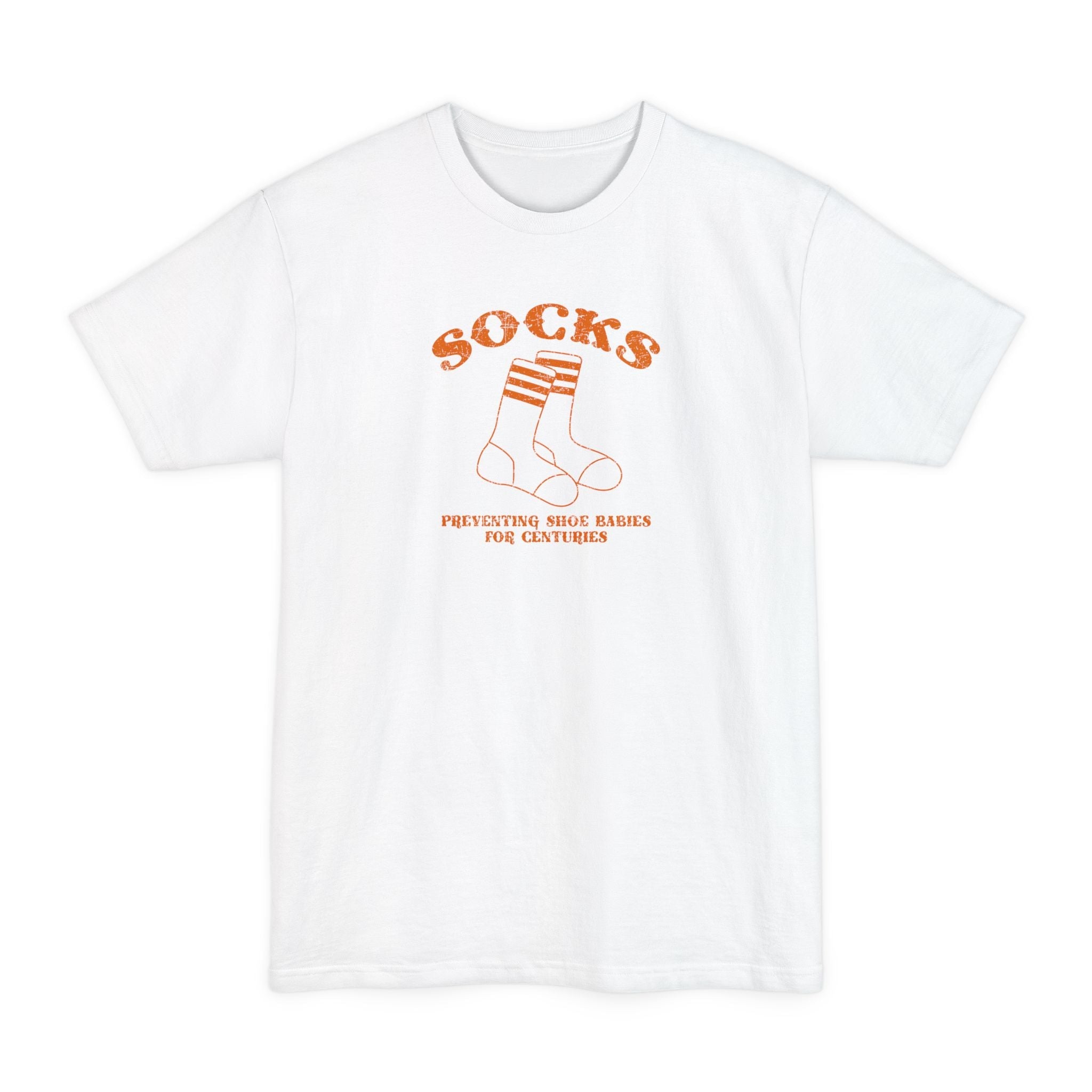 Socks - Preventing Shoe Babies For Centuries - Men's Tall T-Shirt