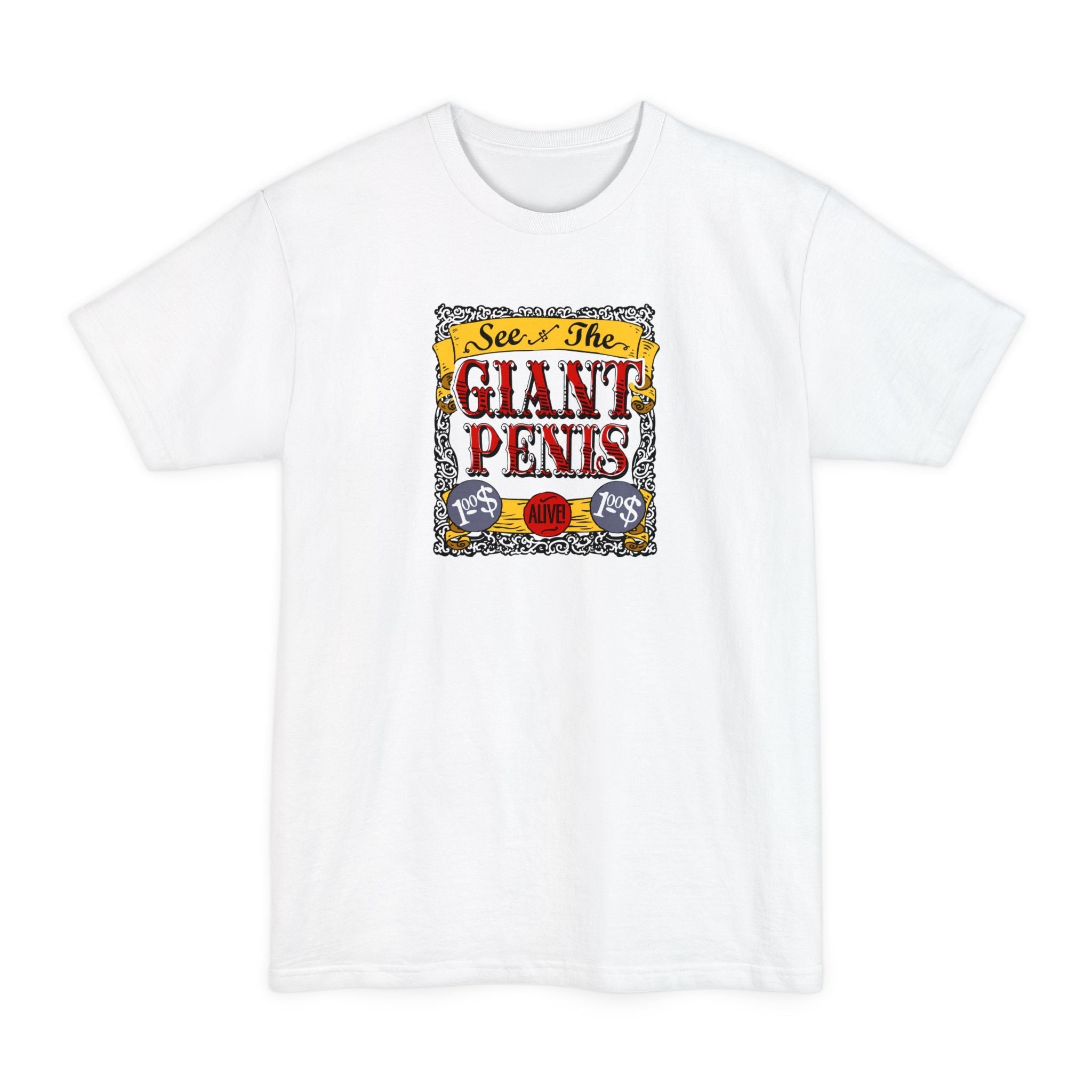 See The Giant Penis - Men's Tall T-Shirt