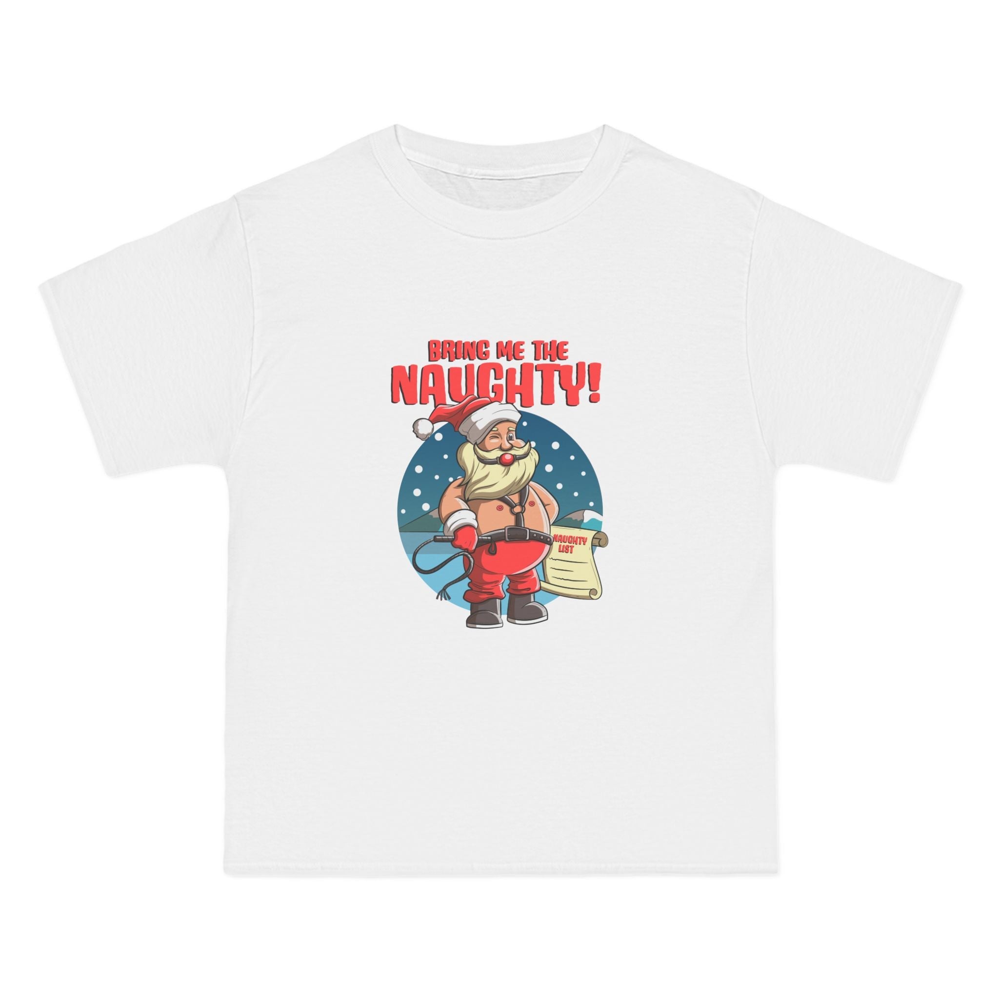 Bring Me The Naughty! - Men's Heavyweight T-Shirt