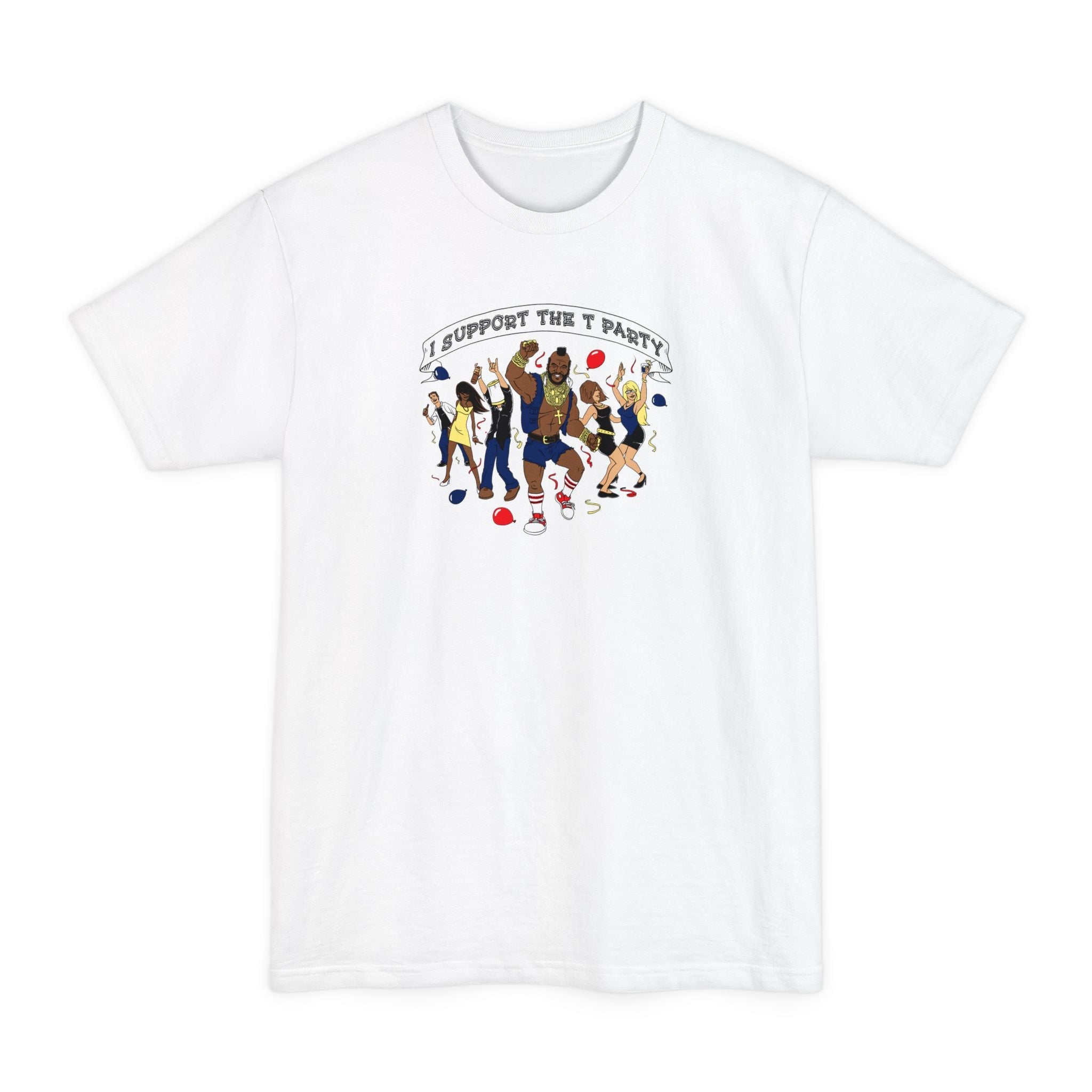 I Support The T Party - Men's Tall T-Shirt