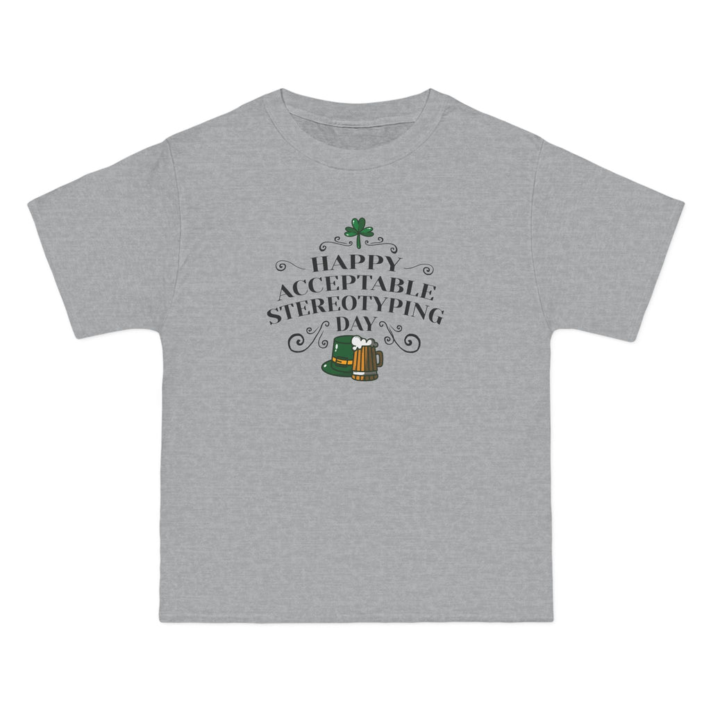 Happy Acceptable Stereotyping Day - Men's Heavyweight T-Shirt