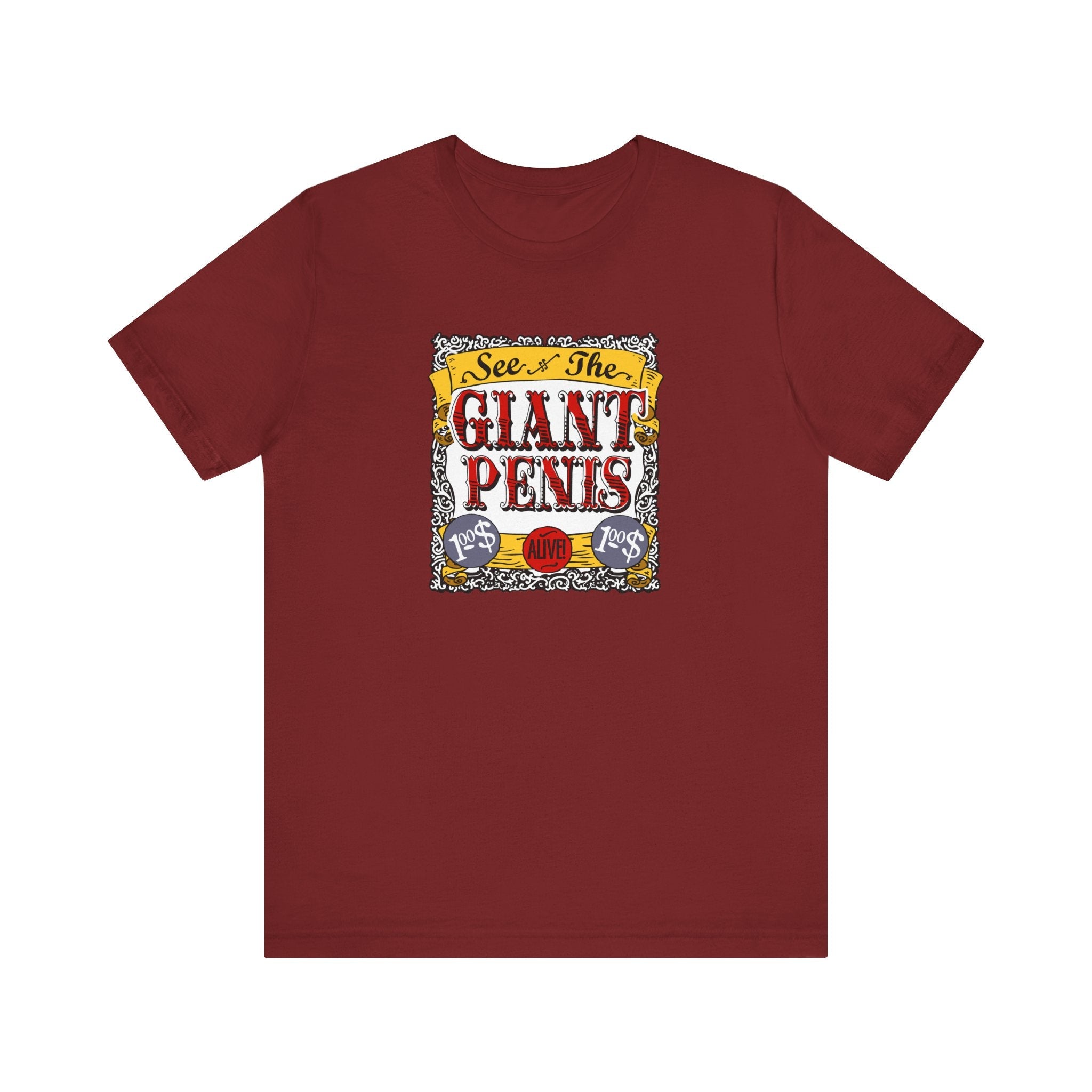 See The Giant Penis - Men's T-Shirt