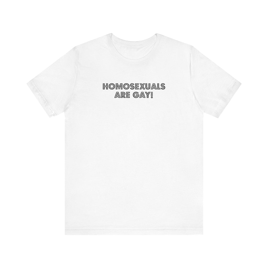 Homosexuals Are Gay - Men's T-Shirt