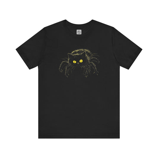 Spooky Cat Graphic Tee Style002
