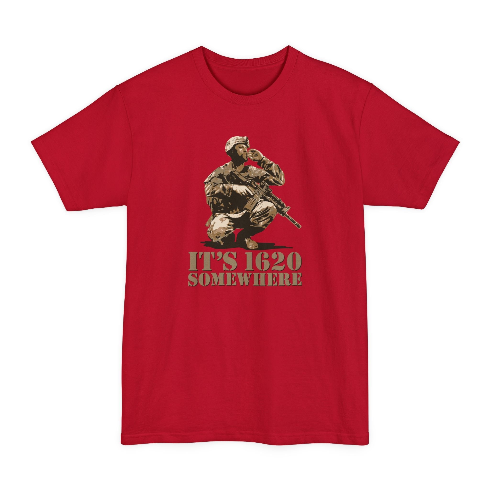 It's 1620 Somewhere - Men's Tall T-Shirt