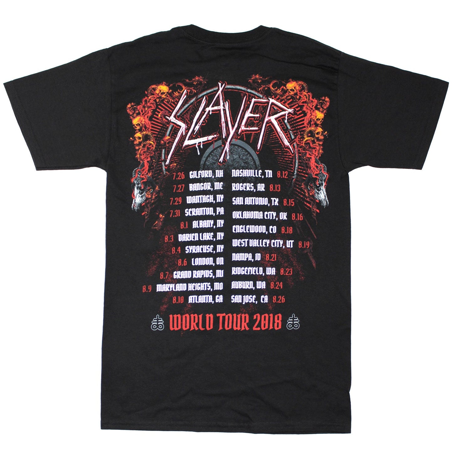 Baphomet 2018 World Tour Tee T-shirt Style001