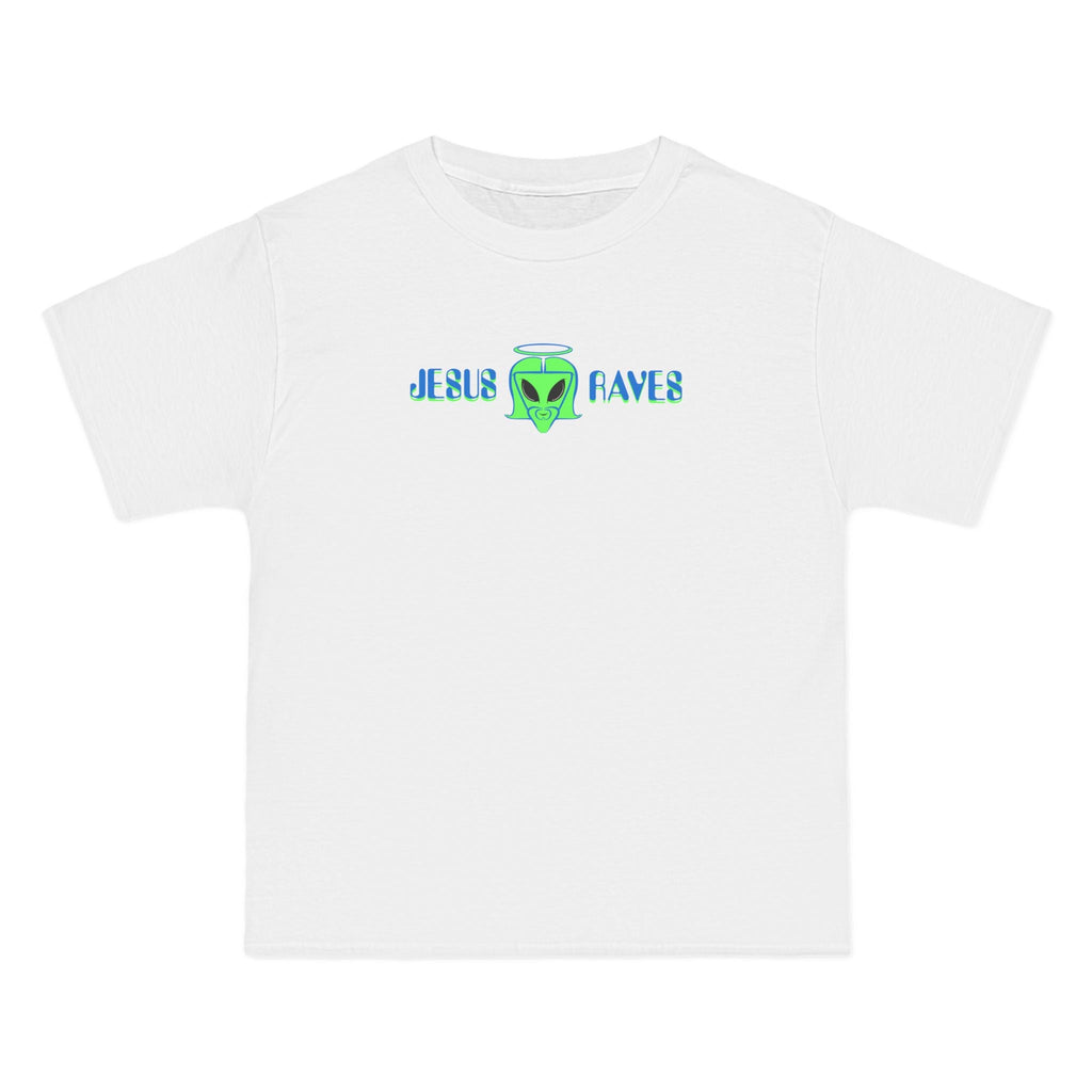 Jesus Raves - Men's Heavyweight T-Shirt