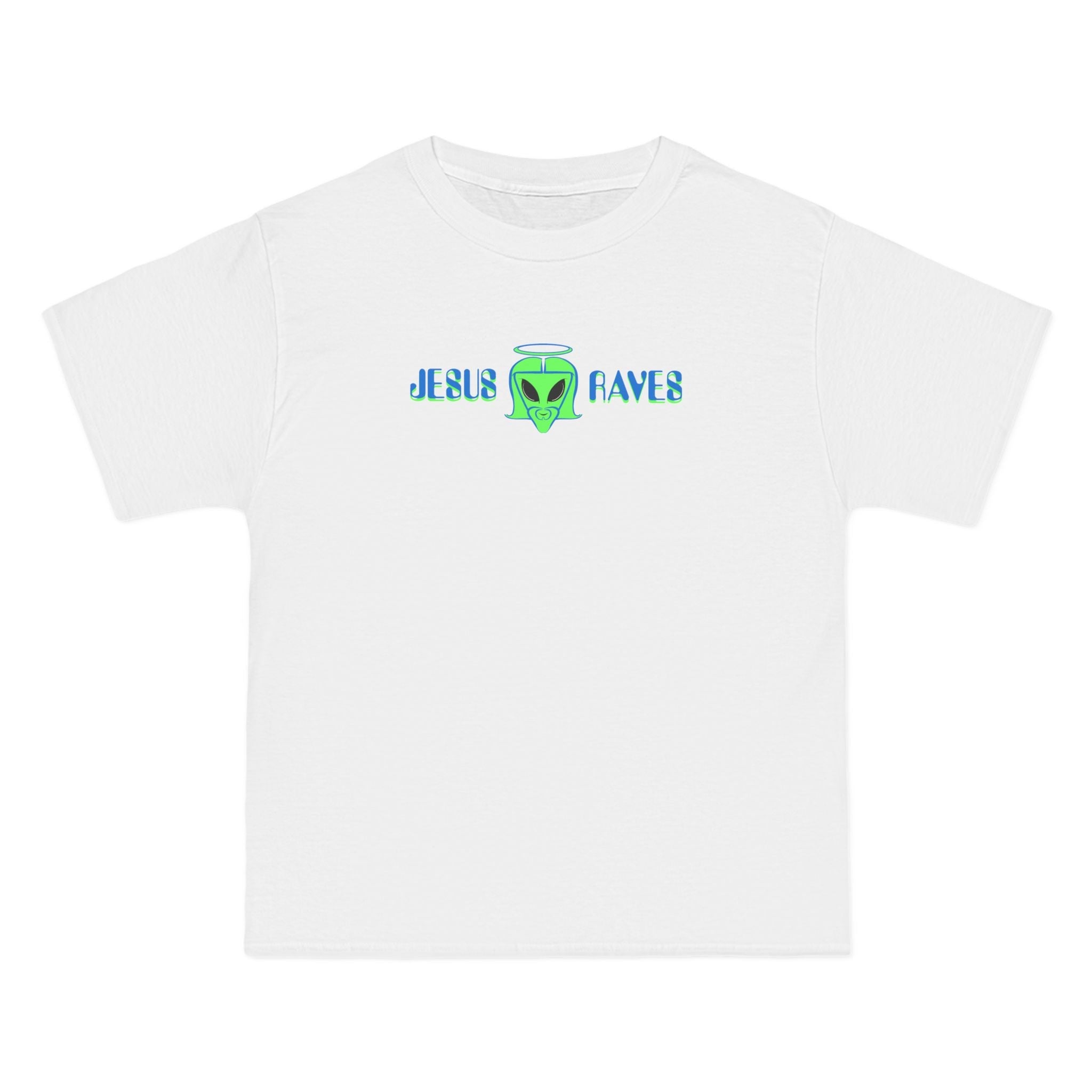 Jesus Raves - Men's Heavyweight T-Shirt