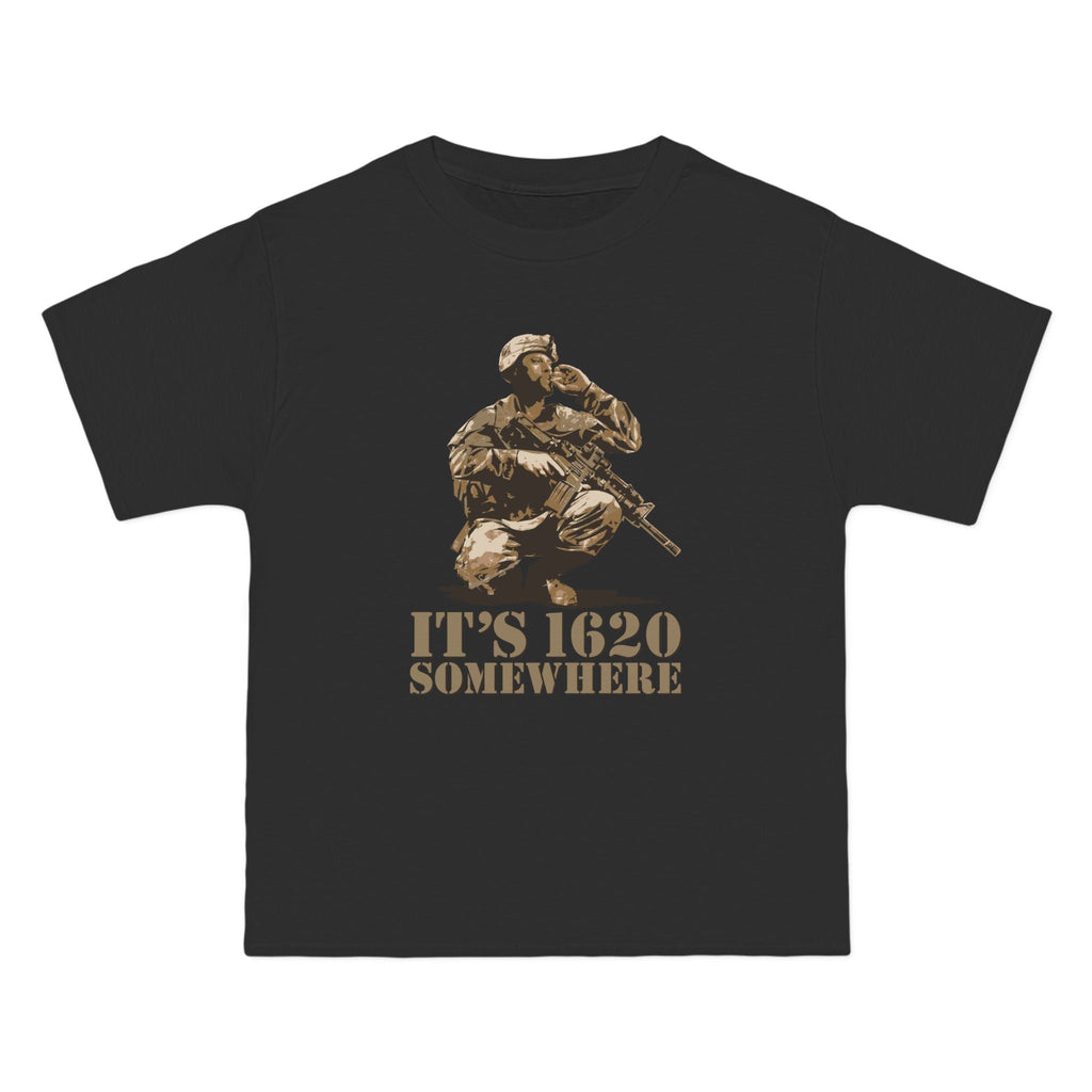 It's 1620 Somewhere - Men's Heavyweight T-Shirt