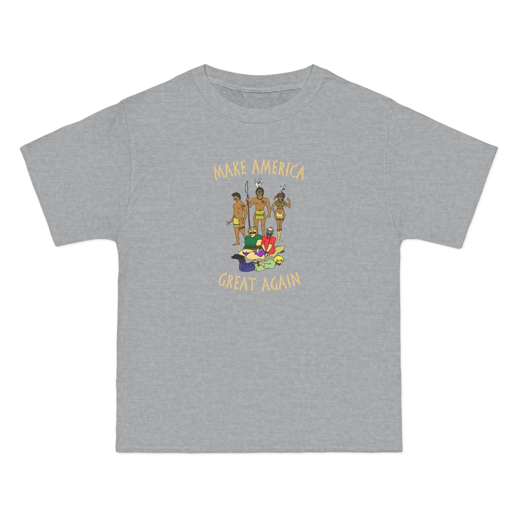 Make America Great Again (Native Americans) - Men's Heavyweight T-Shirt