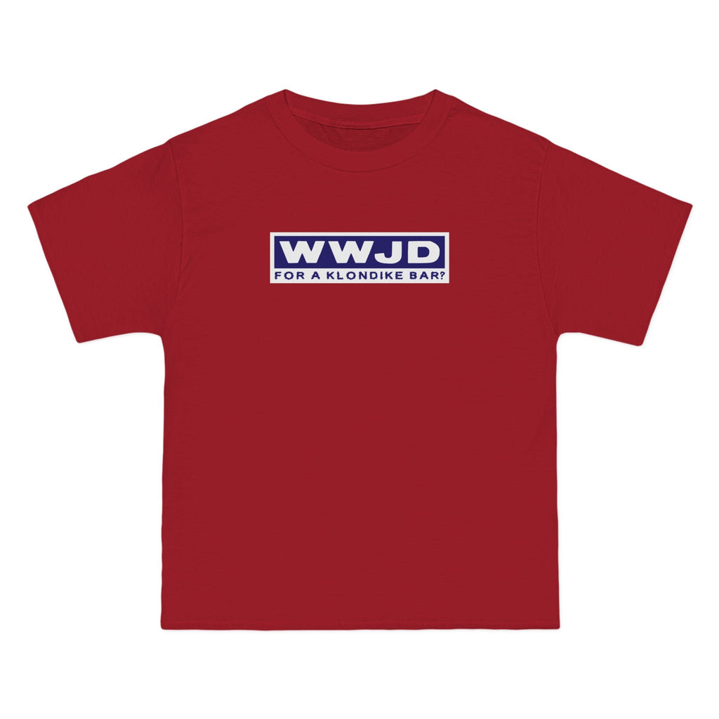 WWJD For A Klondike Bar - Men's Heavyweight T-Shirt