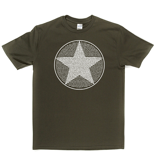 70s Star White T Shirt