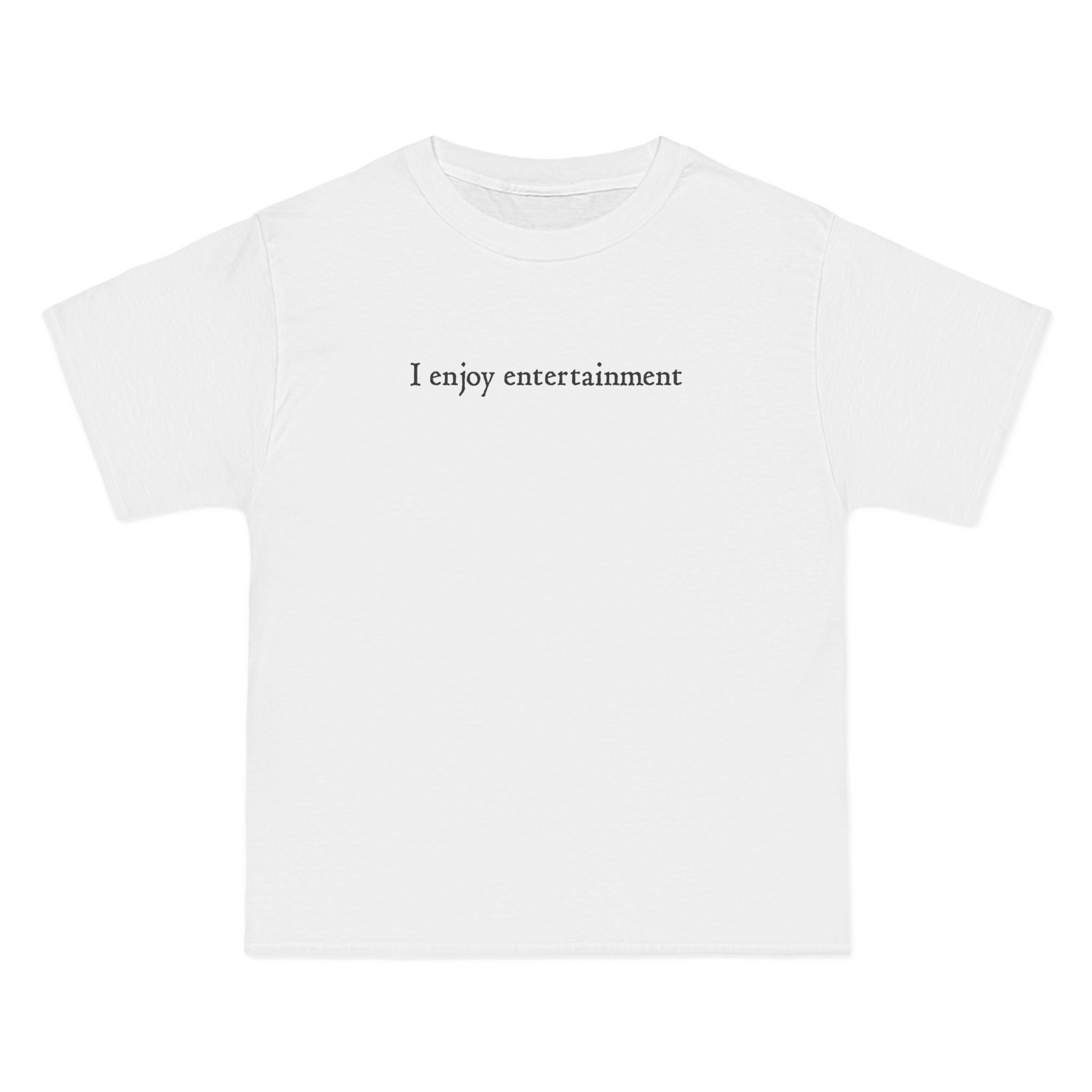 I Enjoy Entertainment - Men's Heavyweight T-Shirt