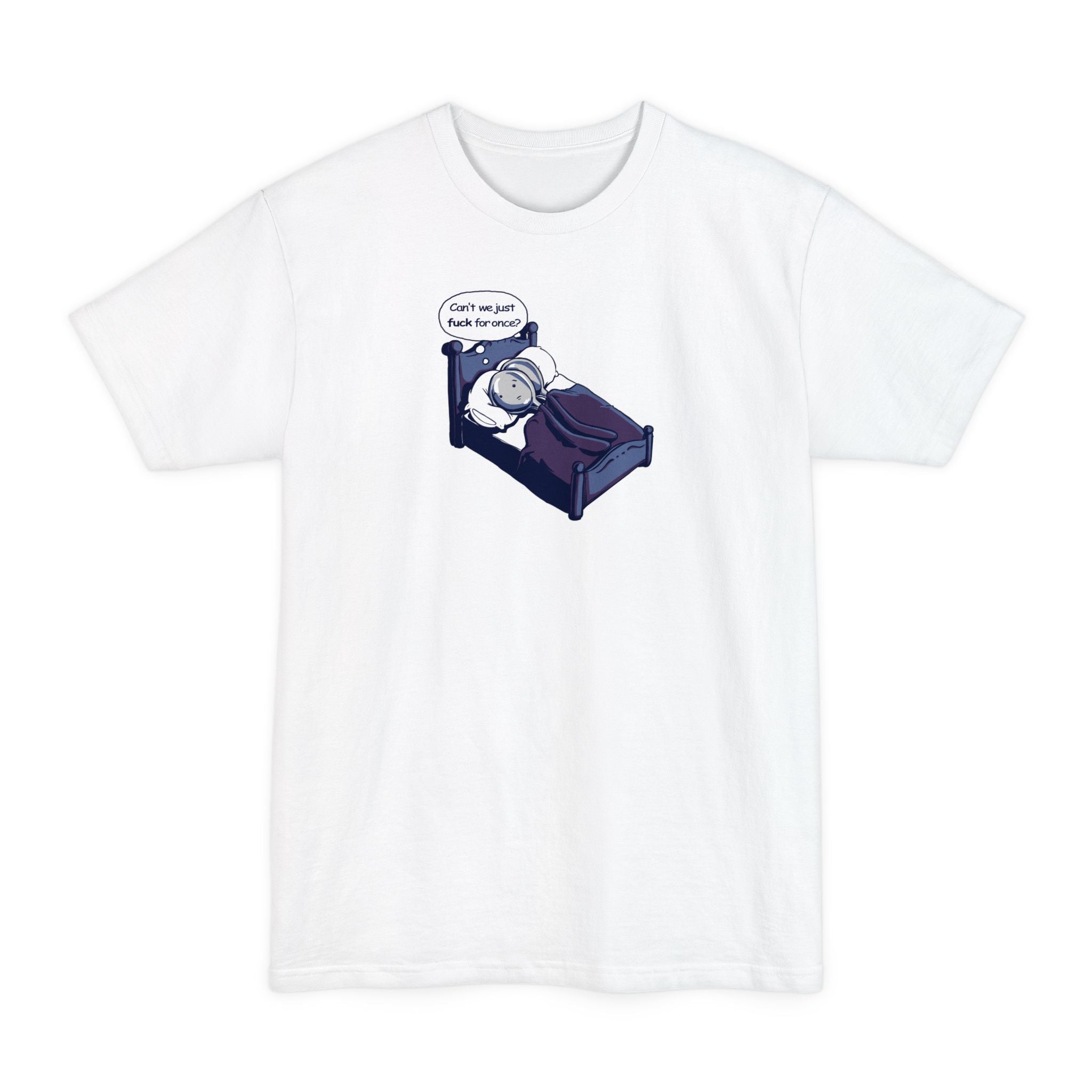 Can't We Just Fuck For Once? (Spoons) - Men's Tall T-Shirt