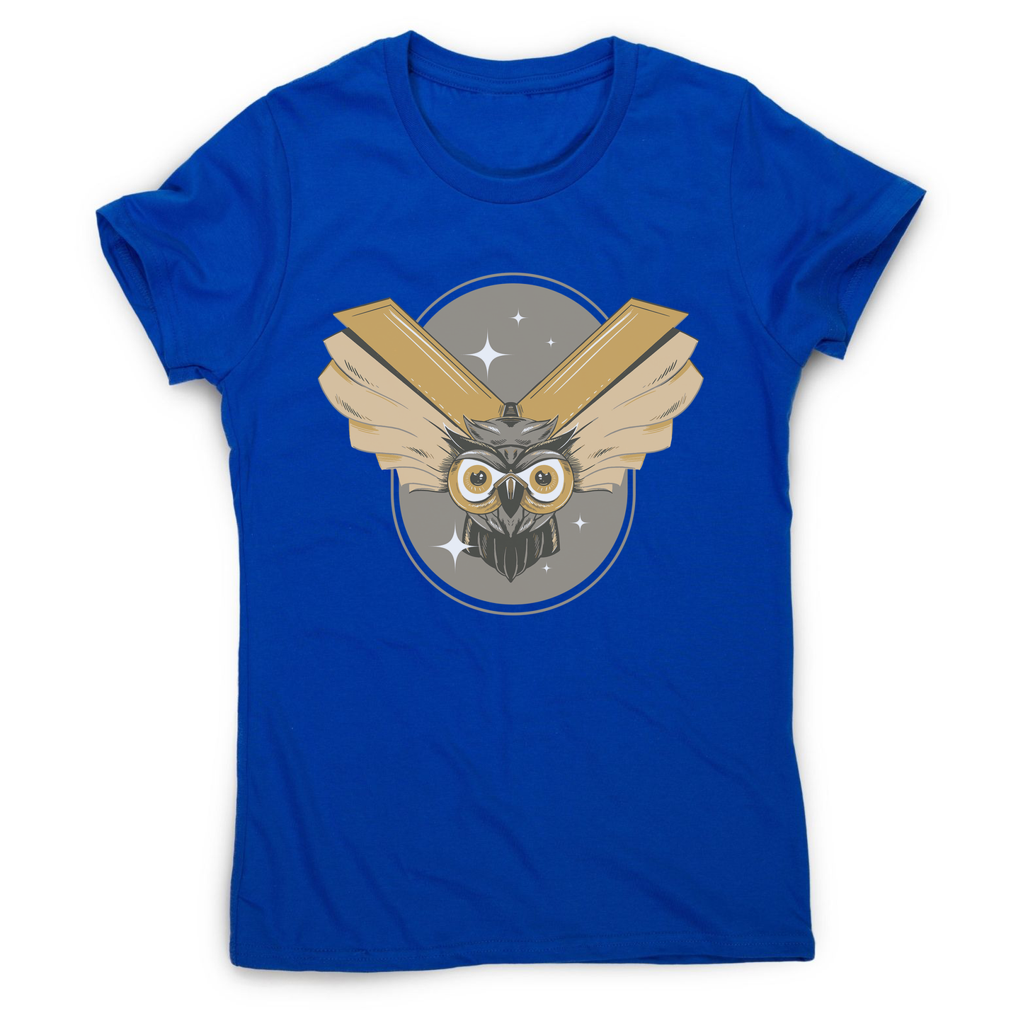 Owl books women's t-shirt