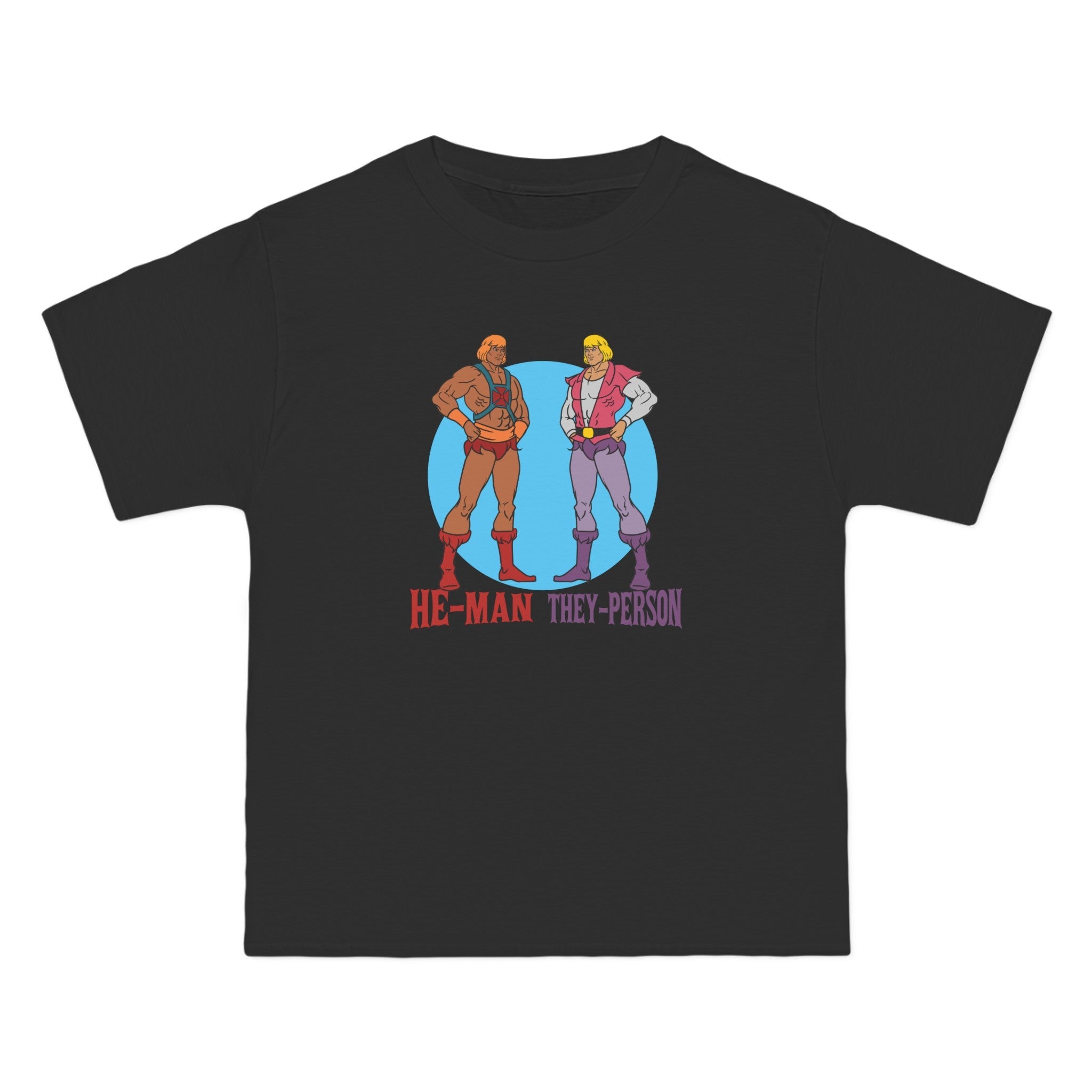 He-Man They-Person - Men's Heavyweight T-Shirt