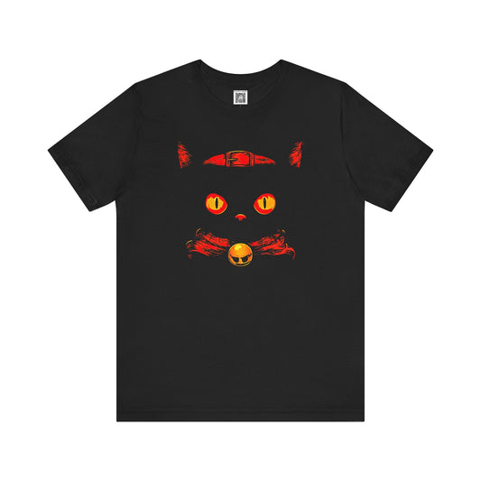 Mystical Cat Graphic Tee Style003