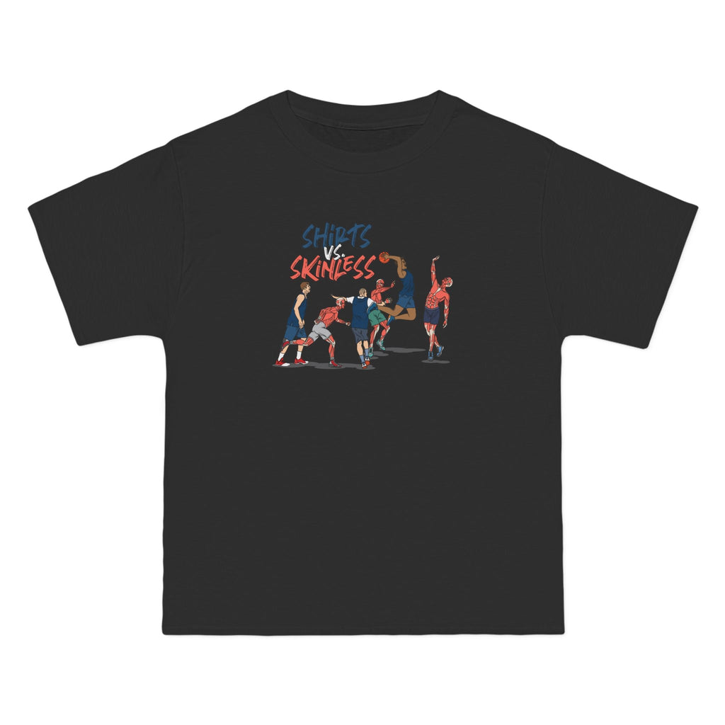 Shirts Vs. Skinless - Men's Heavyweight T-Shirt
