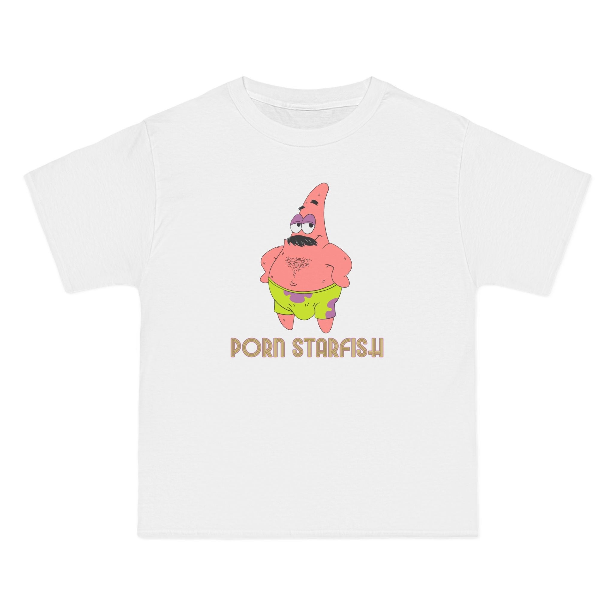 Porn Starfish - Men's Heavyweight T-Shirt
