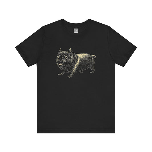 Quirky Pug Graphic Tee