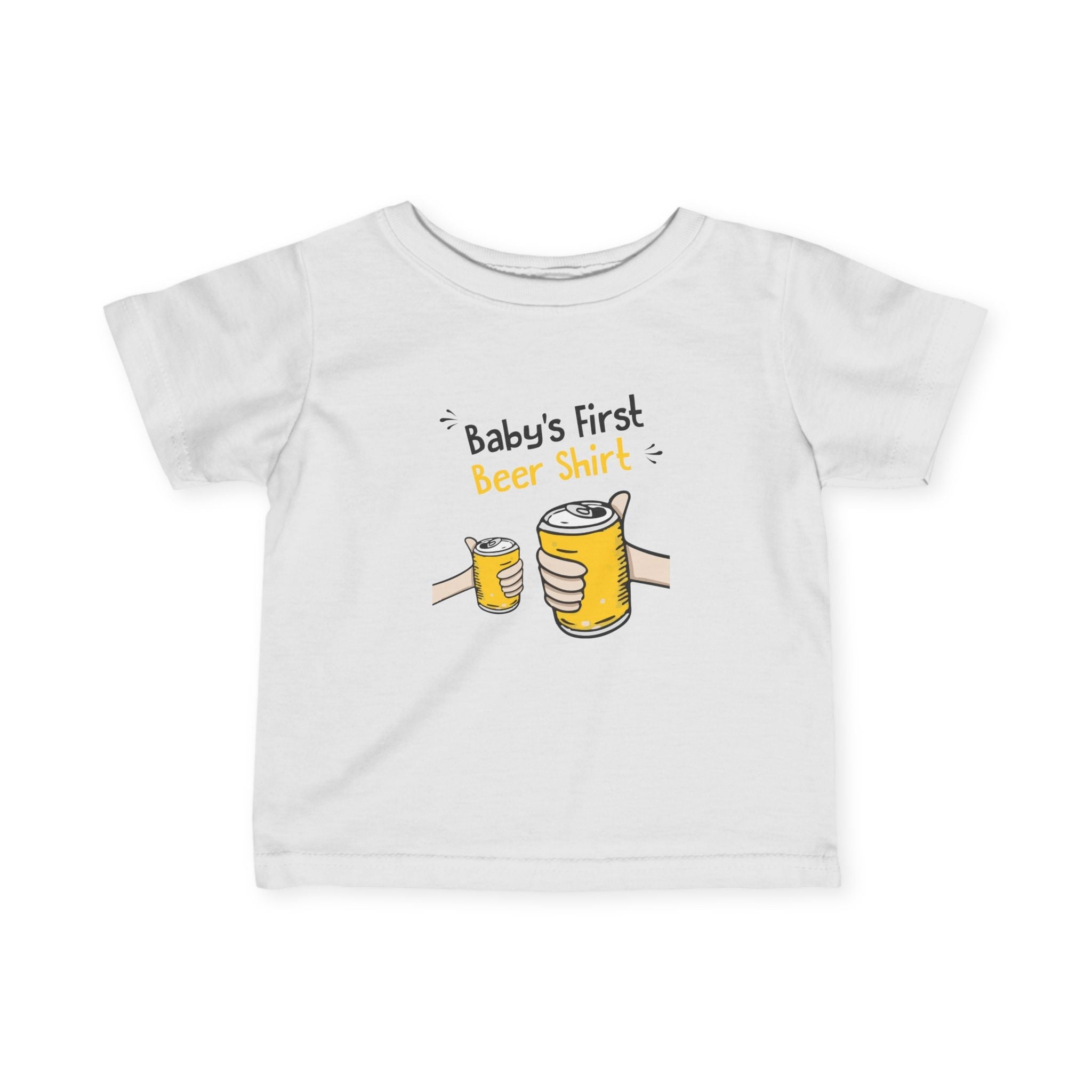 Baby's First Beer Shirt - Baby T-Shirt
