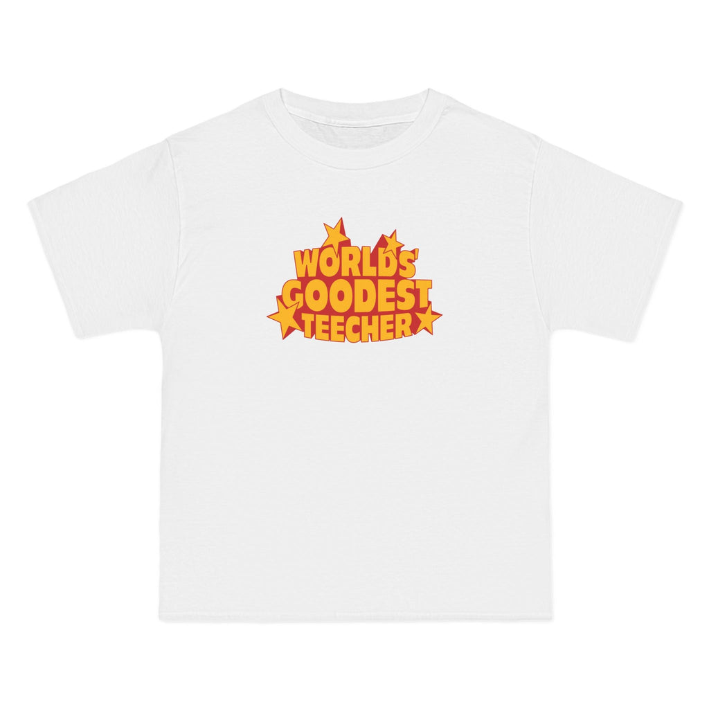 Worlds' Goodest Teecher - Men's Heavyweight T-Shirt