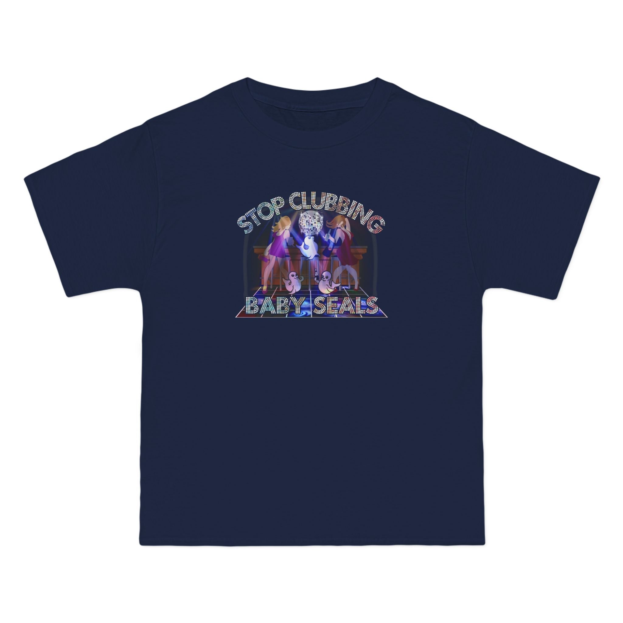 Stop Clubbing Baby Seals - Men's Heavyweight T-Shirt