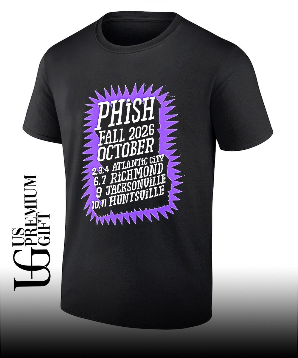 Phish Summer Fall 2026 October shirt