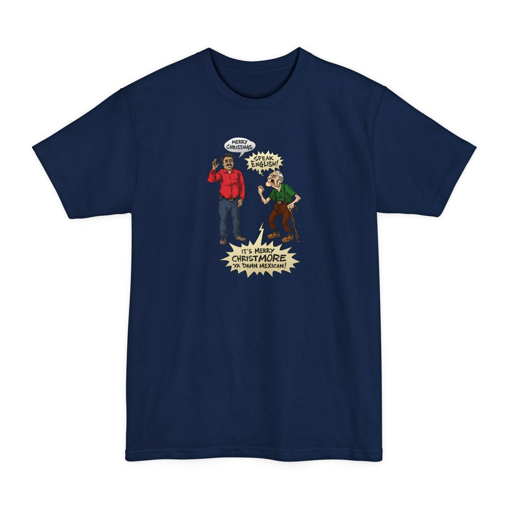 Merry Christmas Vs. Merry Christmore - Men's Tall T-Shirt
