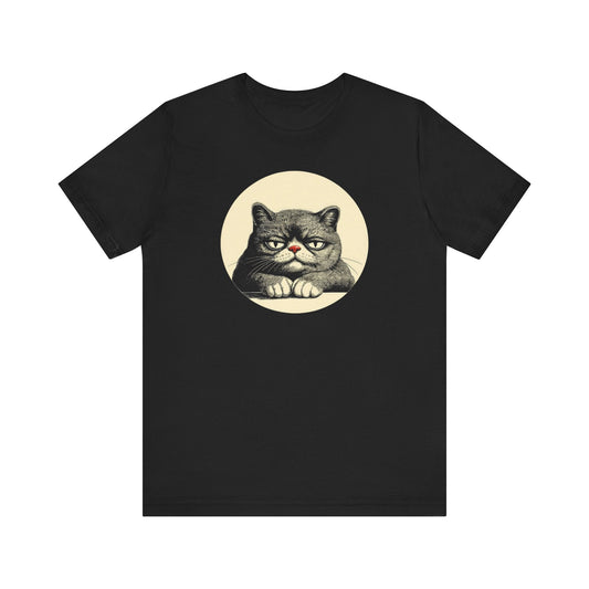 Grumpy Cat Graphic Tee Ã¢â‚¬â€œ Vintage Style Cat Lover Shirt Style001