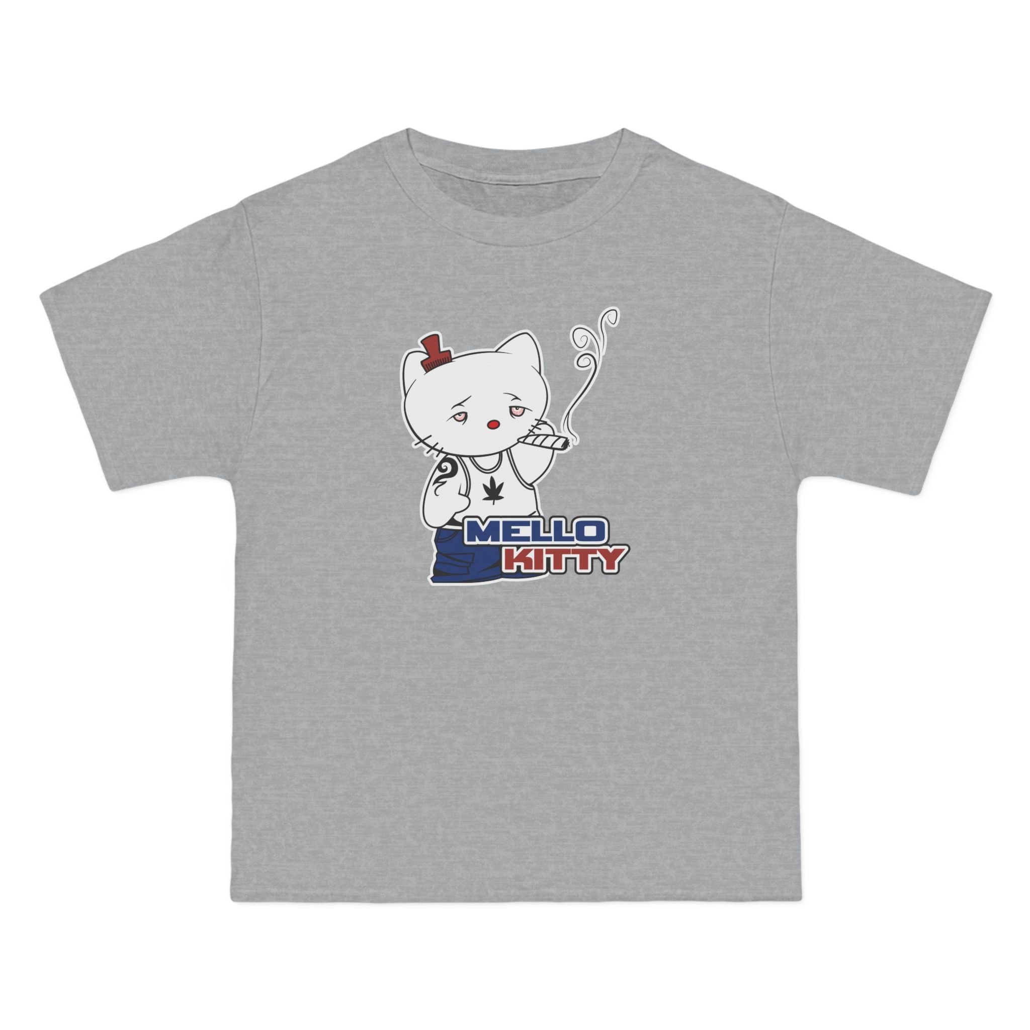 Mello Kitty - Men's Heavyweight T-Shirt