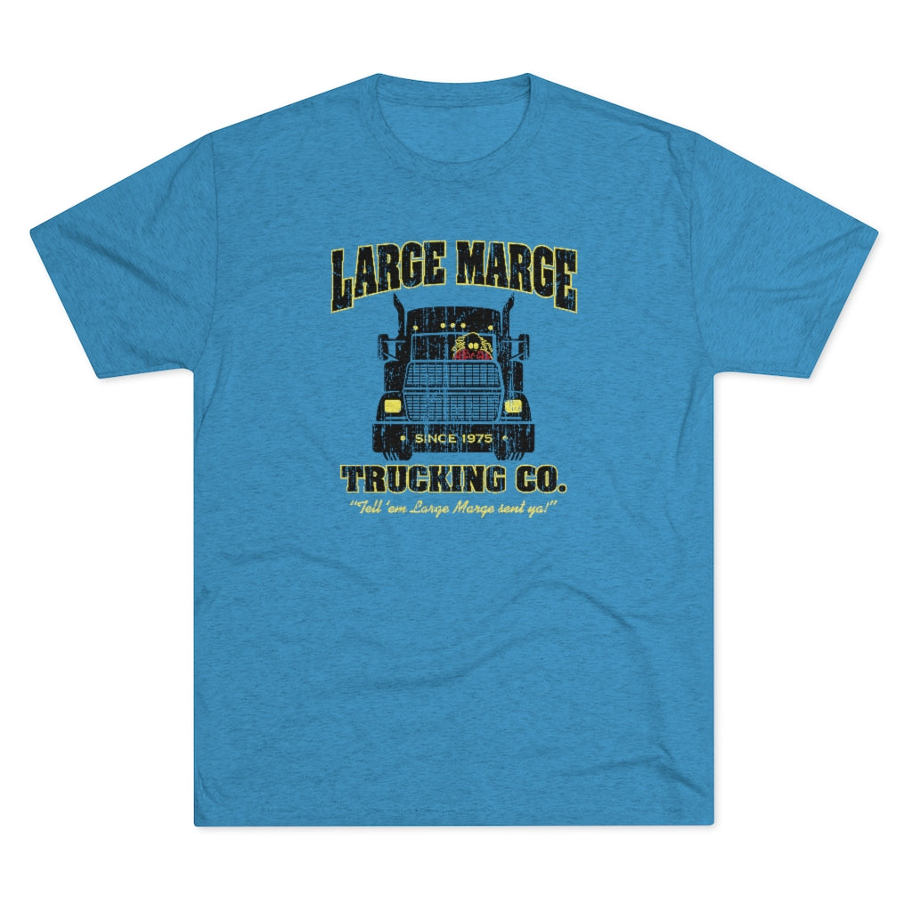 Large Marge Trucking Men's/Unisex Tri-Blend Ultra Soft Tee