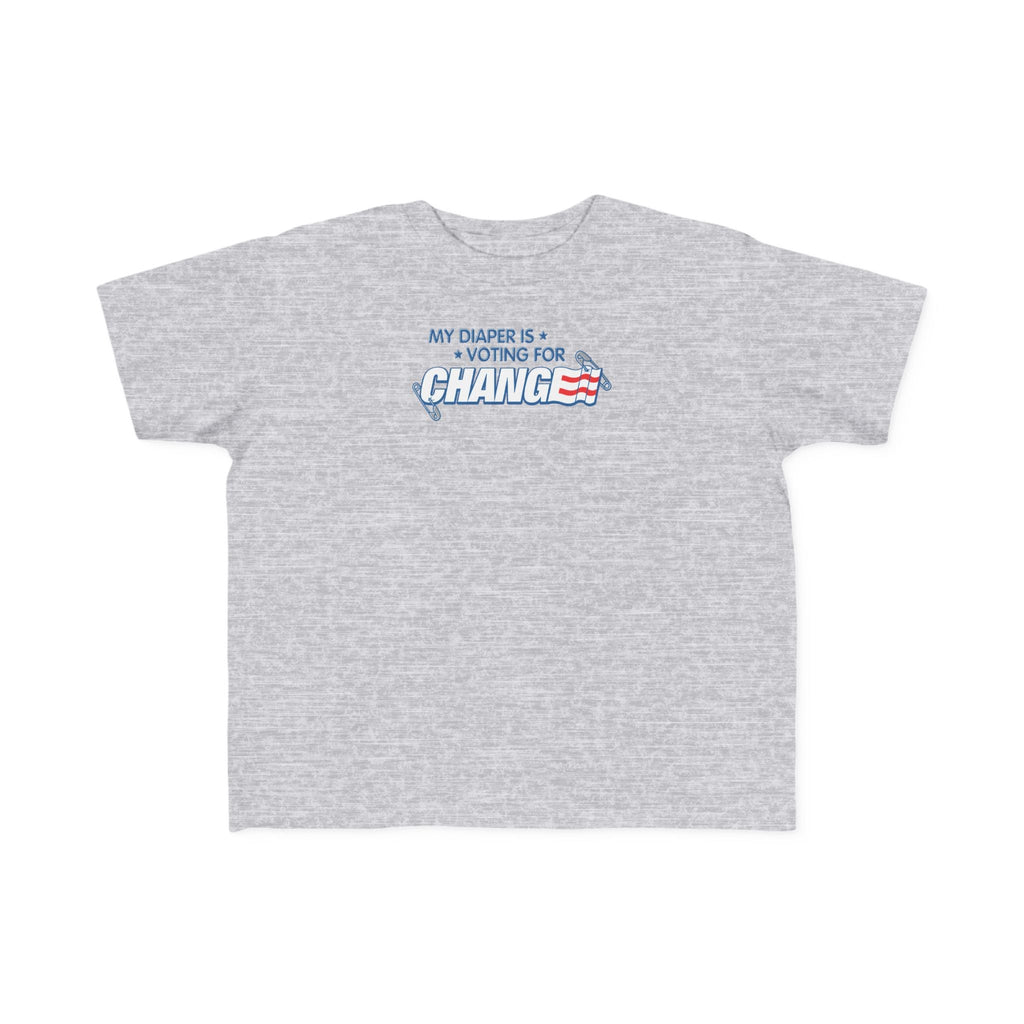 My Diaper Is Voting For Change - Toddler T-Shirt