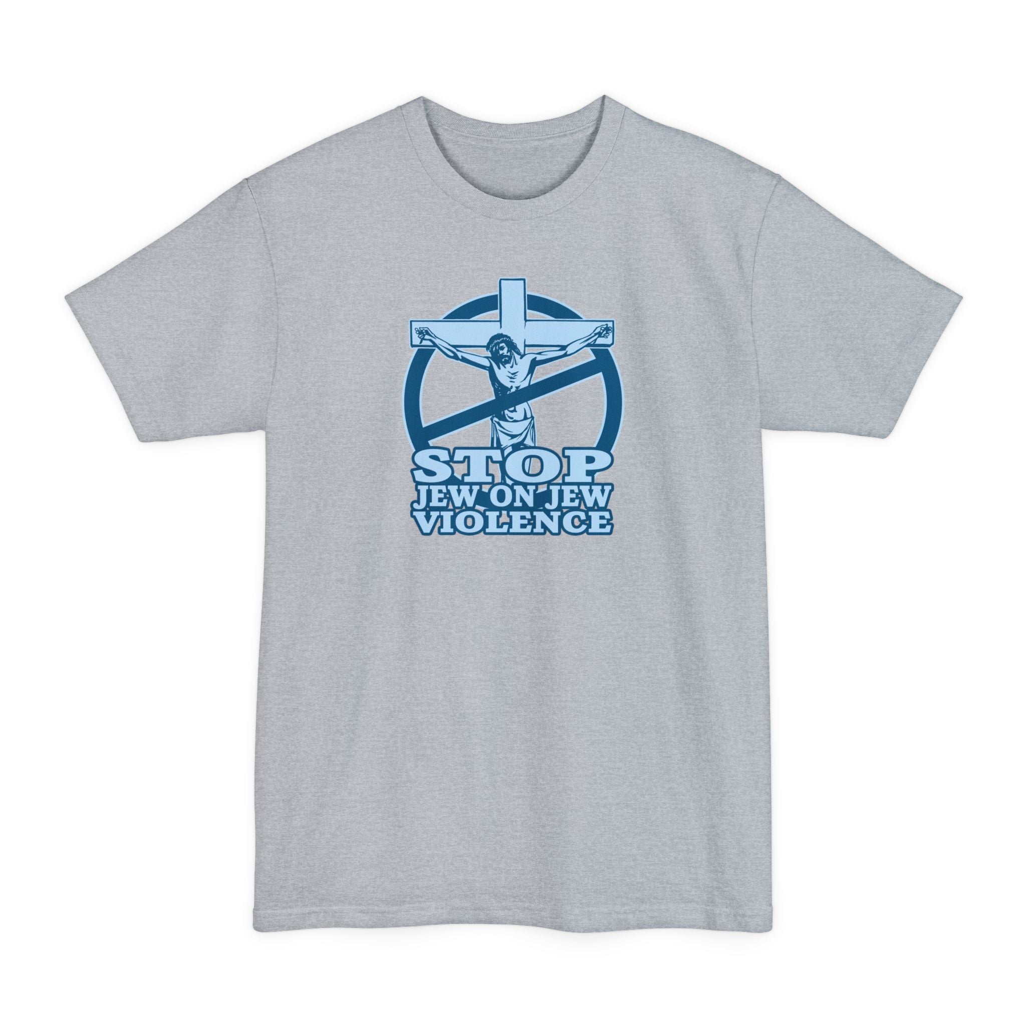 Stop Jew On Jew Violence - Men's Tall T-Shirt