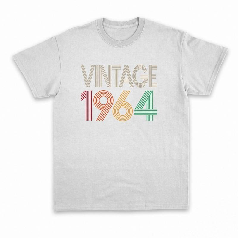 60th Birthday Shirt, Vintage 1964 Shirt, 60th Birthday Gift For Women, 60th Birthday Gift For Men, 60th Birthday Woman,...
