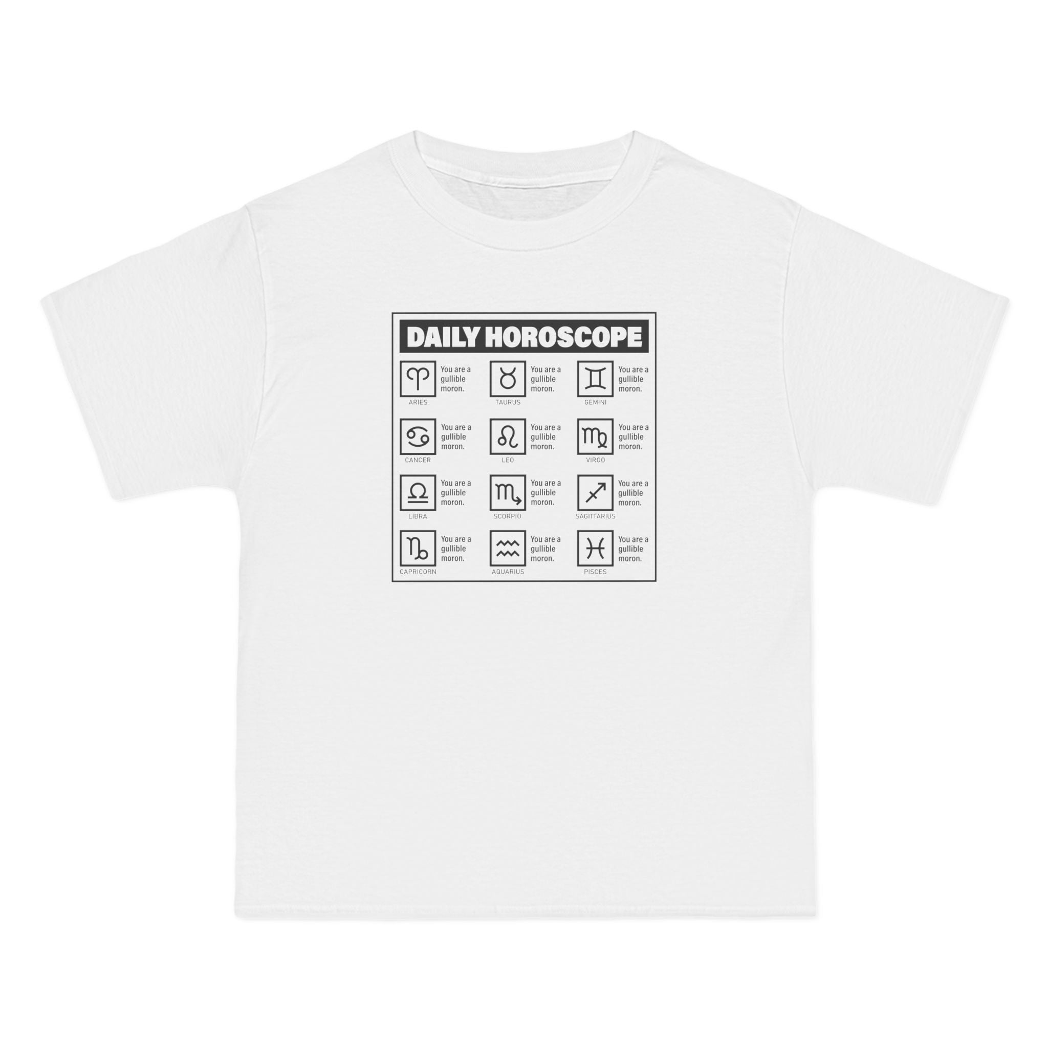 Daily Horoscope - Men's Heavyweight T-Shirt