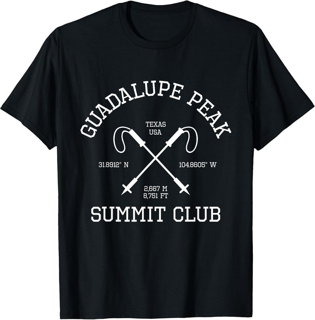 Climbed Guadalupe Peak USA Summit Club Apparel