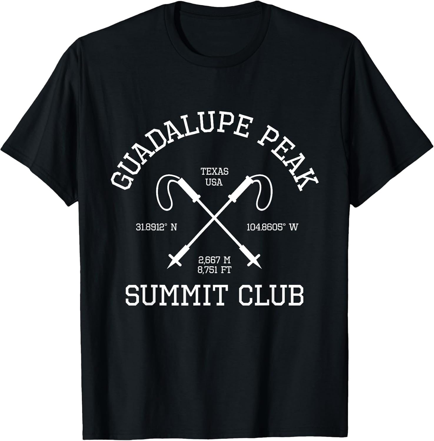 Climbed Guadalupe Peak USA Summit Club Apparel