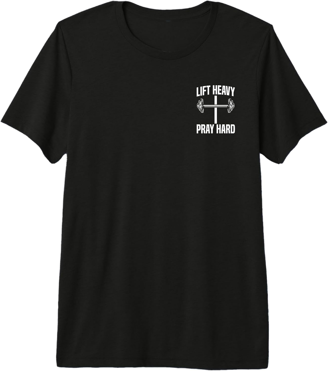 Lift Heavy Pray Hard Workout Christian Clothing