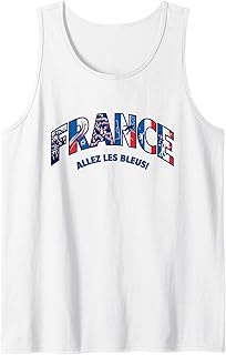 France Allez Les Bleus Soccer Fan 2026 Tank Top