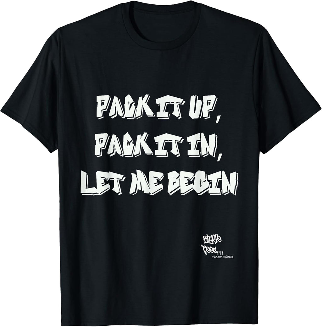Old School Rap Hip Hop Jump Around Merch Lyrics 80s Graphic T-Shirt