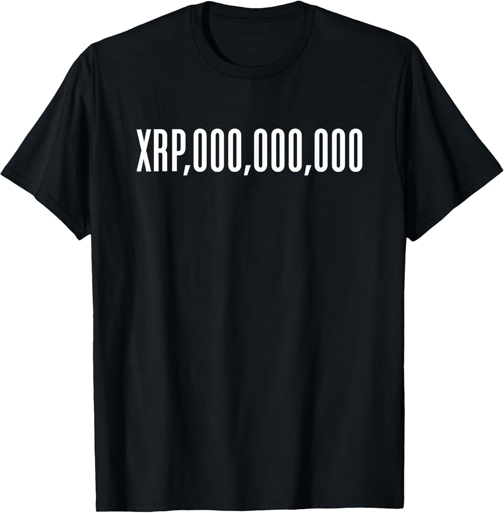 XRP Millionaire Tee Shirts for Men Women