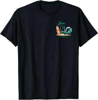 (2 Sided) Even The Wind and Waves Obey Him Christian Surfing T-Shirt