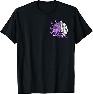 Alzheimer Awareness Dementia Caregiver Memory Loss (2 Sided) T-Shirt