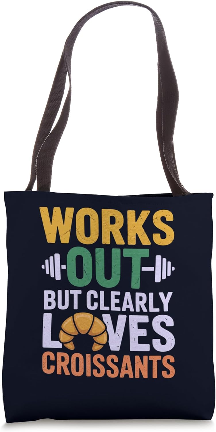 Foodie Weightlifters Shirt Loves Croissant Gift