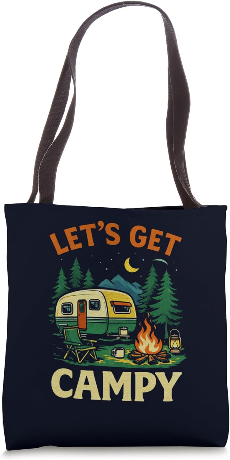 Camping Trailer Campfire Outdoor Humor Hub Shirt
