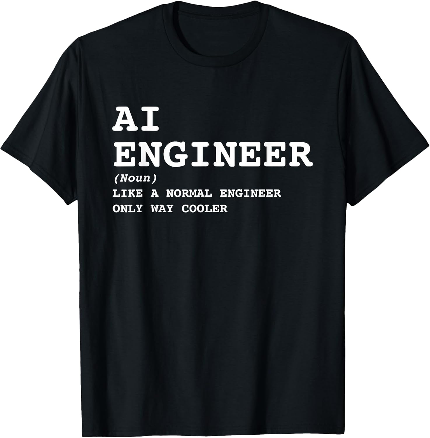 Funny AI Engineer Engineering Merch by BPD