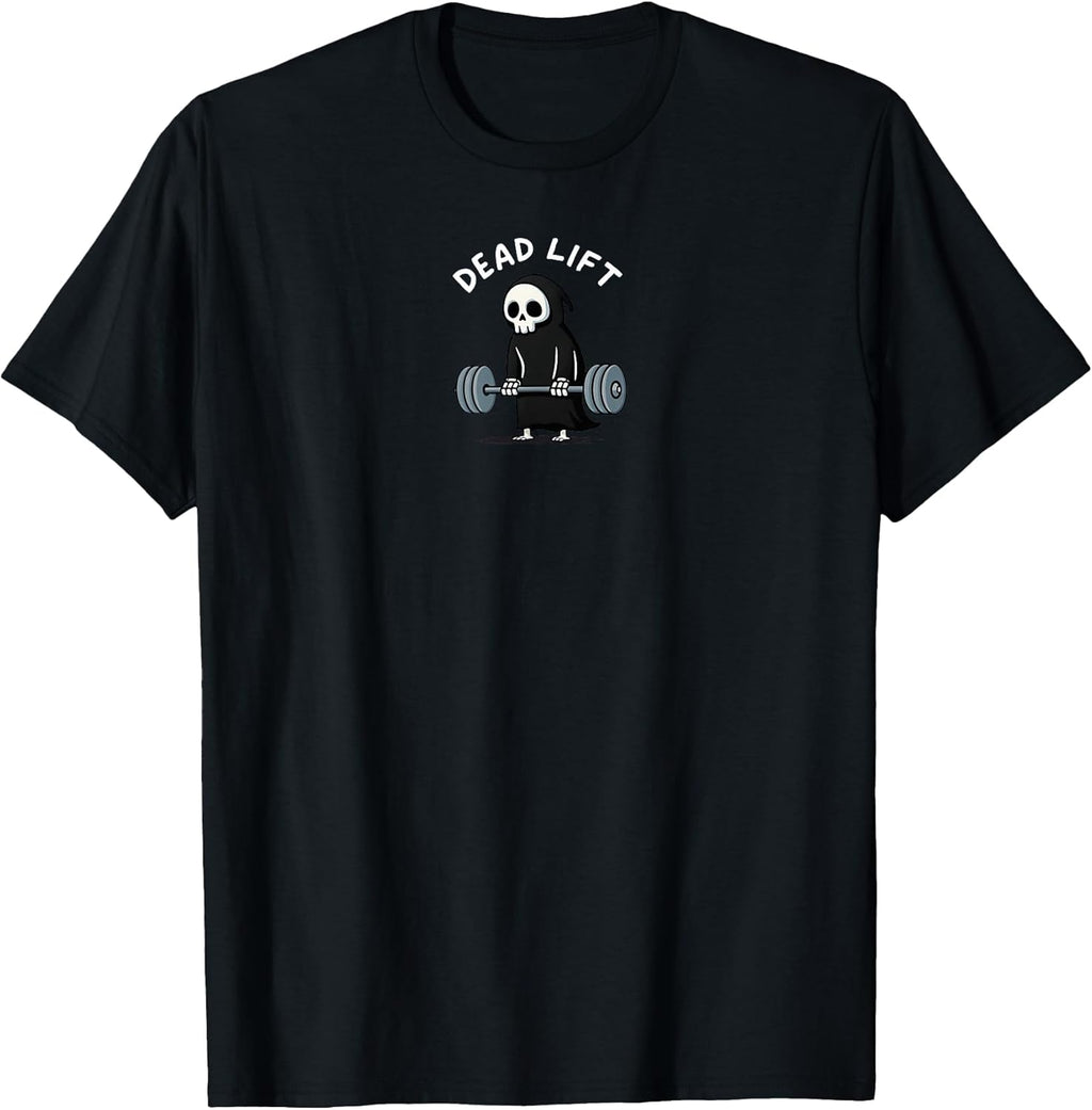 Deadlift Skeleton Weight Lifting Workout Merch Co.
